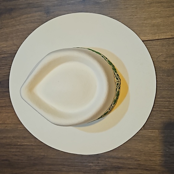 LACK OF COLOR IVY BEVERLY FEDORA HAT WHITE SIZE 55CM (S) - Picture 13 of 17